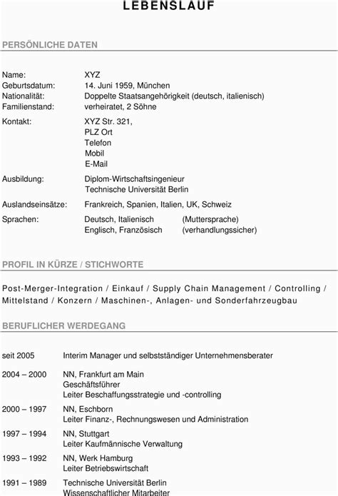 Lebenslauf Hr Manager Deutsch Lebenslauf Doppelte Staatsangehörigkeit