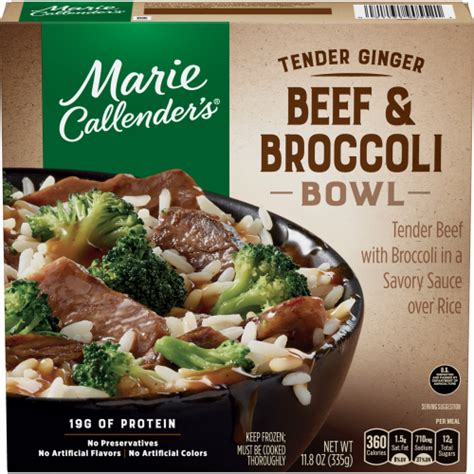 Marie Callenders Tender Ginger Beef And Broccoli Bowl Reviews 2020