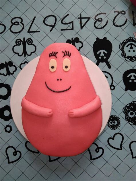 G Teau Barbapapa Gateau Barbapapa Gateau Anniversaire Barbe A Papa