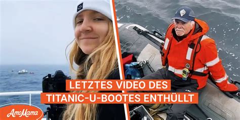 Letzte Videos vom Titanic U Boot enthüllt Passagier wusste dass