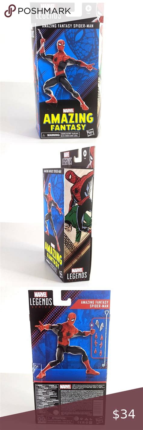 Marvel Legends Th Anniversary Amazing Fantasy Spider Man Inch