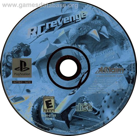 Rc Revenge Sony Playstation Artwork Disc