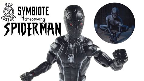 Symbiote Homecoming Spiderman Custom Marvel Legends Homecoming Spider