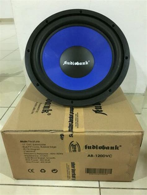 Subwoofer Inch Doublecoil Audiobank Lazada Indonesia