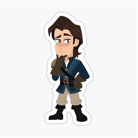 Eugene Fitzherbert Flynn Rider Sticker For Sale By Nonadraws