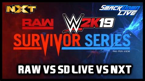 WWE 2K19 WWE Universe Mode WWE Survivor Series PPV YouTube