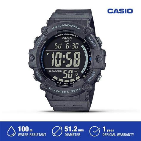 Jam Tangan Pria Casio AE 1500WH 8BVDF Lazada Indonesia