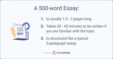 How Many Pages Is 500 Word Essay And Other Tips For Your 500 Word Essay Overnightessay