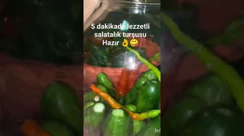 5 dakikada lezzetli kışlık salatalık turşusu nasıl hazırlanır Ayşenin