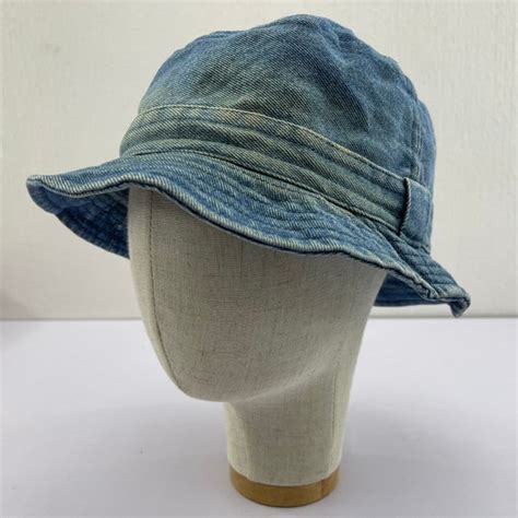 Denim Bucket Hat Etsy