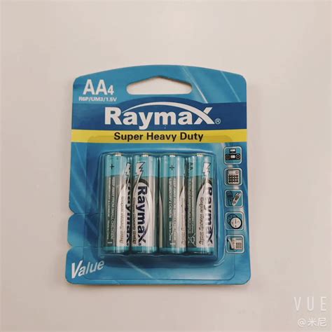 Wholesale Oem Raymax 800mah Um3 R6 Aluminum Jacket Zinc Carbon Dry