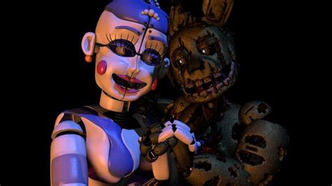 Ballora X Springtrap Fnaf Fnaf Dibujos Dibujos