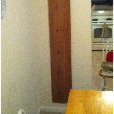 Wood growth chart | Growth chart wood, Home, Decor