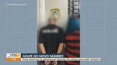 JA 1ª Edição Casal é preso suspeito de aplicar o golpe do novo número