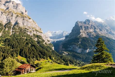 Grindelwald Unterer Grindelwaldgletscher Eiger Eigernordwand