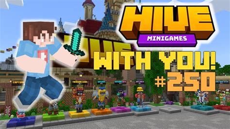 Minecraft Hive Minigames WITH YOU 250 YouTube