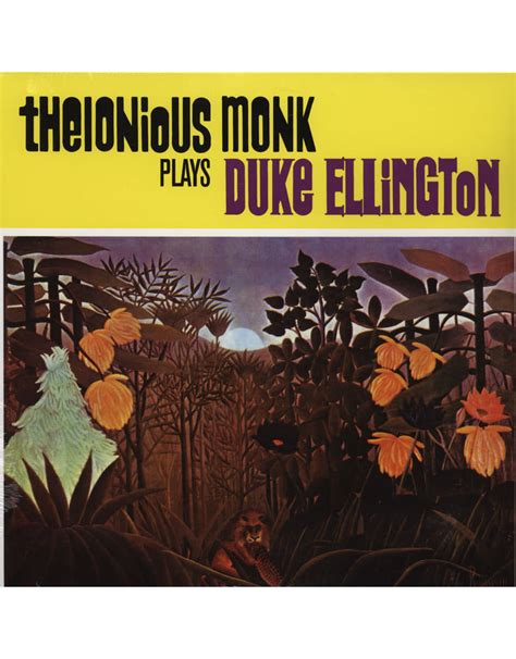 Thelonious Monk Plays Duke Ellington Vinyl Pop Music