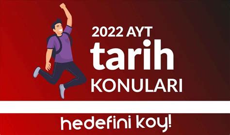 2024 AYT Tarih Konuları PDF ve Soru Dağılımları Öğrenci Kozu Tarih