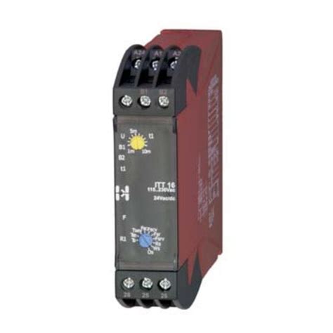 Multi Function Time Relay ITT16 HIQUEL DIN Rail