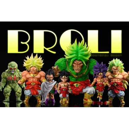 League Studio Dragon Ball Z Ssj Broly Mirai Collectibles