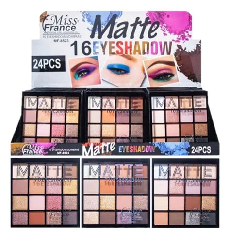 Paleta De Sombras Cores Mf Miss France Atacado Sj