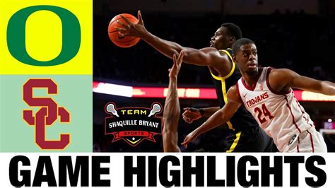 Oregon vs USC Highlights | NCAA Men's Basketball | 2024 College ...