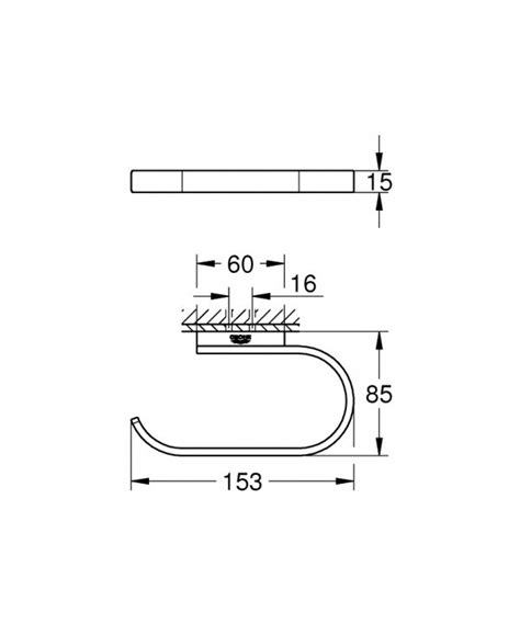 Uchwyt Na Papier Toaletowy Grohe Selection Chrom 41068000 Sklep ELazienki