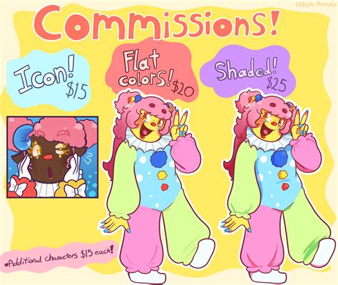 🎉🎪 Icon Fullbody Commissions Open 🎪🎉 On Toyhouse