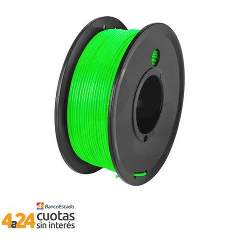 Filamento Ender Pla Verde Manzana Para Impresión 3d 1kg Crea Knasta Chile