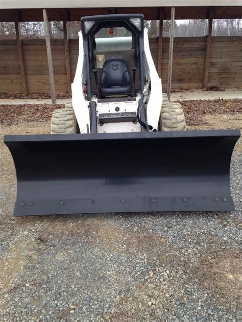 Snow Plow - By American Attachments Skid Steer