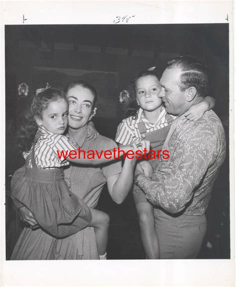 Vintage Joan Crawford And Twins At A Dance 50s Publicity Portrait