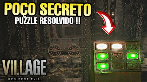 Resident Evil Village Como Encontrar e Resolver o PUZZLE do POÇO