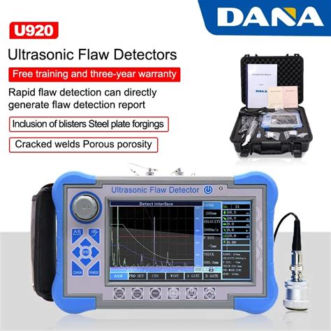 Dana U Portable Digital Ultrasonic Flaw Detector Phased Array Eddy