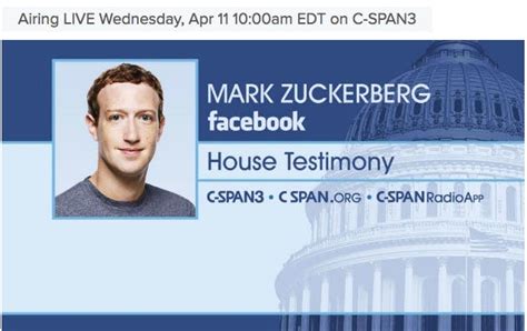 How to Watch Mark Zuckerberg's Testimony Before Congress