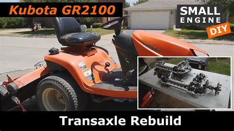 Kubota GR2100 Transaxle Removal And Rebuild Part 2 Rebuild YouTube