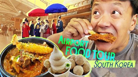 SPICY Korean SHORT RIBS & Airport FOOD TOUR of Incheon in Seoul South ...