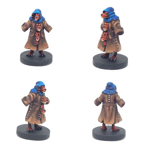 3d Printable Three Kobolds In A Trench Pre Supported By Vae Victis