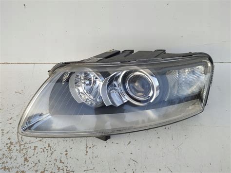 Audi A6 C6 Bi Xenon Lewy Lampa Lewa SKRETNY 13227482423 Oficjalne