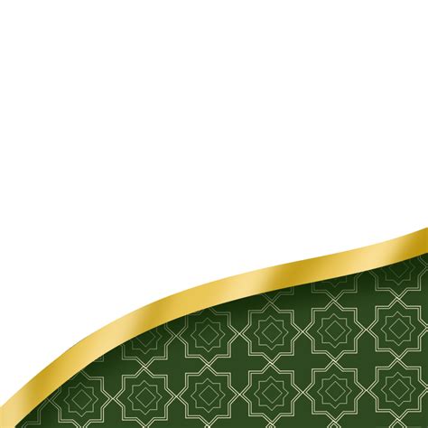 Elegant Islamic Border 17370472 PNG