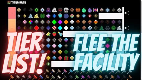 Every Gem In Flee The Facility Tier List Youtube