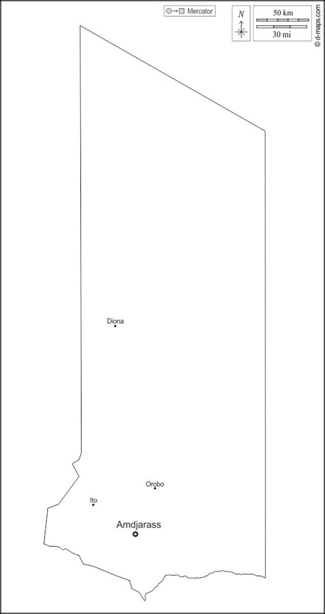 Ennedi Est Free Map Free Blank Map Free Outline Map Free Base Map