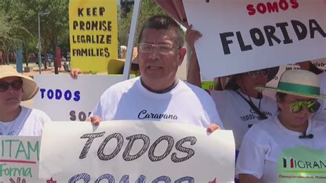 Caravana Todos Somos Florida Llega A Houston Para Protestar Contra Ley