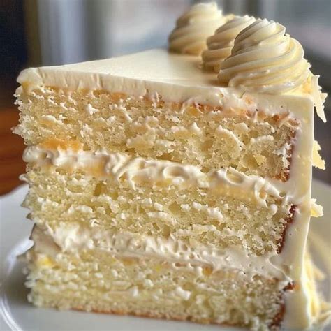 Heavenly White Chocolate Cake With Pineapple Filling Recipe In 2024 Pineapple Cake White