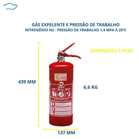 Extintor 4kg Resil Gold Pó Abc Produtos Náuticos Produtos