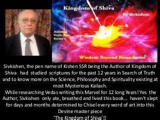 Ppt On Kingdom Of Shiva Kingdom Shiva Pen Name