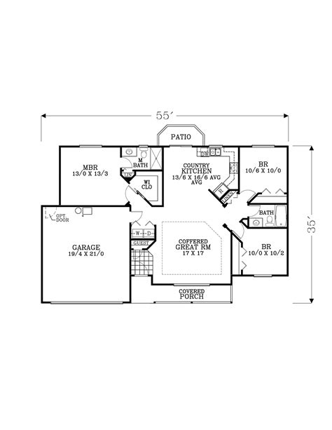 Jefferson House Plan | Pre-designed House Plans | SunTel House Plans