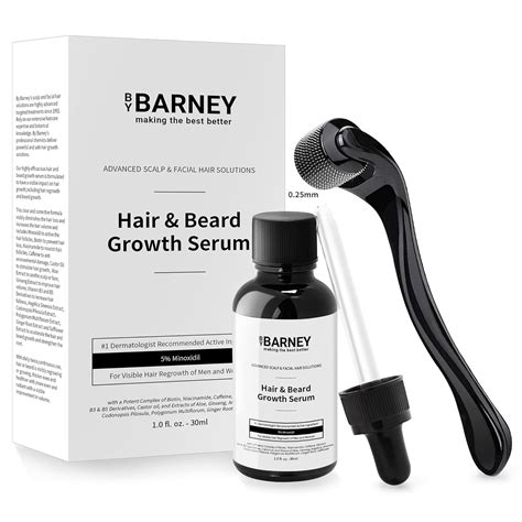 5 Minoxidil Hair And Beard Growth Serum Natural