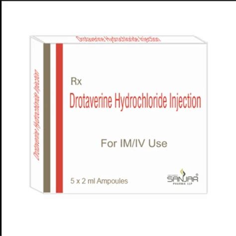 Drotaverine Hydrochloride Injection At Best Price In Himatnagar