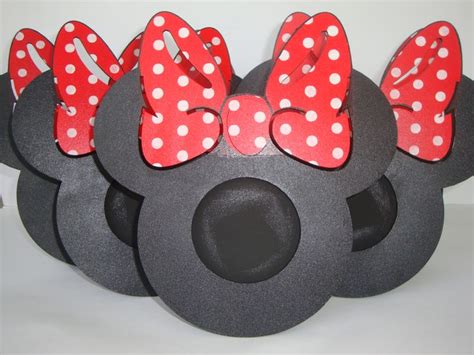 Porta Retratos Em Mdf No Tema Da Minnie Mouse Para Enfeitar A