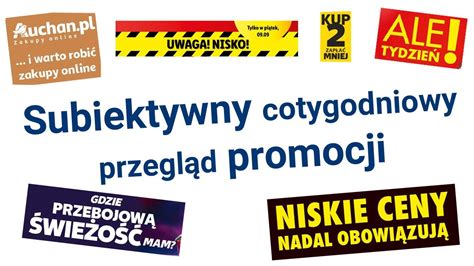 Promocje Gazetkowe Wybrane Produkty Auchan Biedronka Dino